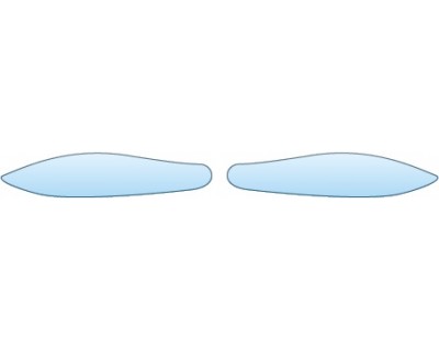 Precut PPF Kit – Clear Bra Paint Protection Film PAINT PROTECTION KIT - 2015 JAGUAR XF PORTFOLIO HEADLIGHTS - PRECUT PPF CLEAR BRA WRAP