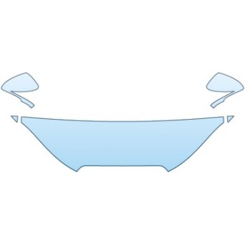 PAINT PROTECTION KIT - 2015 JAGUAR XF PORTFOLIO  STANDARD HOOD FENDERS MIRRORS - PRECUT PPF CLEAR BRA WRAP