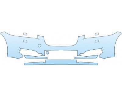 Precut PPF Kit – Clear Bra Paint Protection Film PAINT PROTECTION KIT - 2015 JAGUAR XF PORTFOLIO BUMPER (WITH WASHERS) - PRECUT PPF CLEAR BRA WRAP