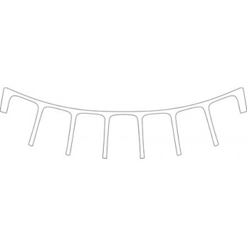 2012 JEEP COMPASS BASE  Grille Kit