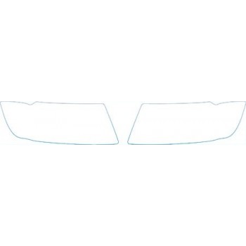 2015 JEEP COMPASS LIMITED  Headlights Kit - INVISIBLEMASK  - 3M PAINT PROTECTION