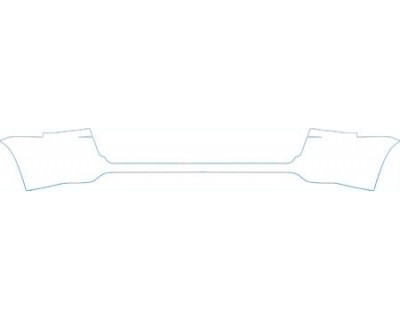 PAINT PROTECTION KIT - 2017 JEEP COMPASS LIMITED  FULL REAR BUMPER KIT - PRECUT PPF CLEAR BRA WRAP