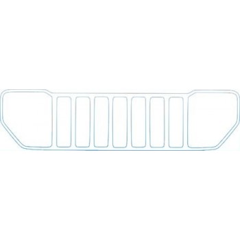 PAINT PROTECTION KIT - 2010 JEEP LIBERTY SPORT  GRILLE KIT - PRECUT PPF CLEAR BRA WRAP