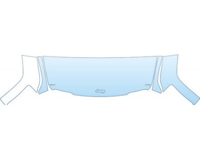2009 JEEP LIBERTY LIMITED  Hood Fender Mirror Kit - PRECUT PPF CLEAR BRA WRAP
