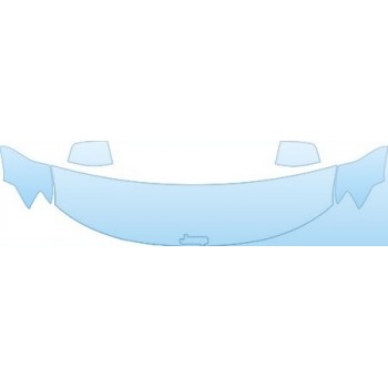 PAINT PROTECTION KIT - 2011 JEEP GRAND CHEROKEE OVERLAND  HOOD FENDER MIRRORS(BIKINI CUT) KIT - PRECUT PPF CLEAR BRA WRAP