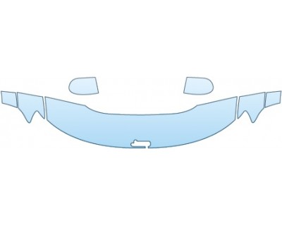 PAINT PROTECTION KIT - 2015 JEEP GRAND CHEROKEE SRT  HOOD FENDER MIRRORS - PRECUT PPF CLEAR BRA WRAP