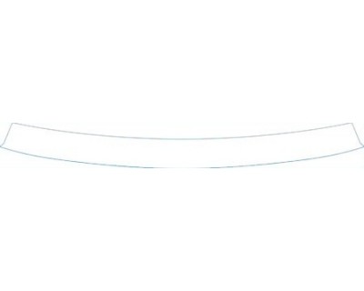 PAINT PROTECTION KIT - 2012 KIA OPTIMA LX MT  REAR BUMPER DECK KIT - PRECUT PPF CLEAR BRA WRAP