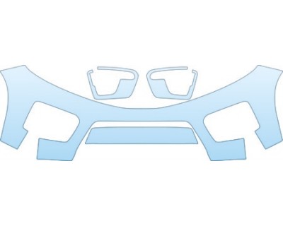 PAINT PROTECTION KIT - 2013 KIA SORENTO SX  BUMPER(SX 30 INCH) KIT - PRECUT PPF CLEAR BRA WRAP