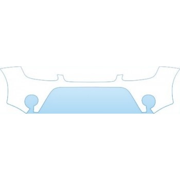 PAINT PROTECTION KIT - 2012 KIA SOUL BASE  BUMPER KIT - PRECUT PPF CLEAR BRA WRAP