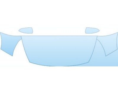 PAINT PROTECTION KIT - 2013 KIA RIO SEDAN LX HOOD FENDER MIRRORS KIT - PRECUT PPF CLEAR BRA WRAP