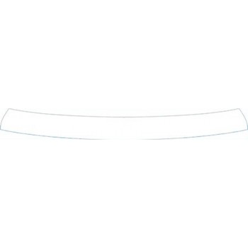 PAINT PROTECTION KIT - 2012 KIA RIO5 HATCHBACK EX REAR BUMPER DECK KIT - PRECUT PPF CLEAR BRA WRAP