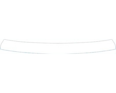 PAINT PROTECTION KIT - 2012 KIA RIO5 HATCHBACK EX REAR BUMPER DECK KIT - PRECUT PPF CLEAR BRA WRAP