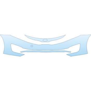 PAINT PROTECTION KIT - 2012 KIA OPTIMA HYBRID  BUMPER KIT - PRECUT PPF CLEAR BRA WRAP