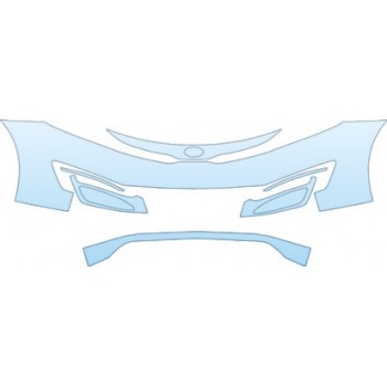 PAINT PROTECTION KIT - 2013 KIA OPTIMA SX  BUMPER(30 INCH) KIT - PRECUT PPF CLEAR BRA WRAP
