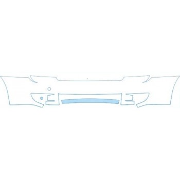 PAINT PROTECTION KIT - 2008 KIA SEDONA BASE BUMPER KIT - PRECUT PPF CLEAR BRA WRAP