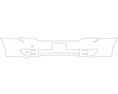 2012 KIA SEDONA EX  Bumper (plate Cut Out) Kit
