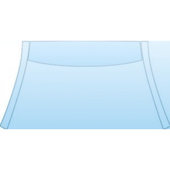 PAINT PROTECTION KIT - 2013 KIA FORTE SX KOUPE ROOF A-PILLARS KIT - PRECUT PPF CLEAR BRA WRAP