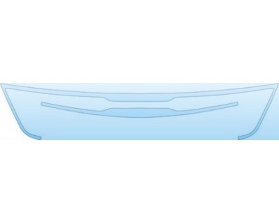 PAINT PROTECTION KIT - 2013 KIA FORTE SX KOUPE GRILLE(KOUPE) KIT - PRECUT PPF CLEAR BRA WRAP