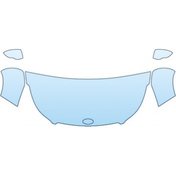 PAINT PROTECTION KIT - 2015 KIA SOUL EV  HOOD FENDERS MIRRORS (30 INCH) - PRECUT PPF CLEAR BRA WRAP