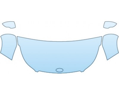 PAINT PROTECTION KIT - 2015 KIA SOUL EV  HOOD FENDERS MIRRORS (30 INCH) - PRECUT PPF CLEAR BRA WRAP