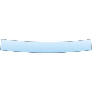 PAINT PROTECTION KIT - 2015 KIA K900 SEDAN  REAR BUMPER DECK - PRECUT PPF CLEAR BRA WRAP