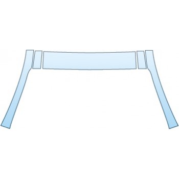 Precut PPF Kit – Clear Bra Paint Protection Film PAINT PROTECTION KIT - 2015 KIA K900 SEDAN ROOF A-PILLARS - PRECUT PPF CLEAR BRA WRAP