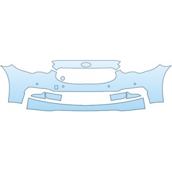 Precut PPF Kit – Clear Bra Paint Protection Film PAINT PROTECTION KIT - 2015 KIA K900 SEDAN BUMPER - PRECUT PPF CLEAR BRA WRAP