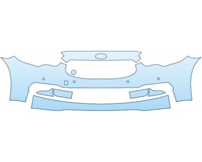 PAINT PROTECTION KIT - 2015 KIA K900 SEDAN  BUMPER - PRECUT PPF CLEAR BRA WRAP