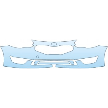 PAINT PROTECTION KIT - 2015 KIA CADENZA PREMIUM  BUMPER - PRECUT PPF CLEAR BRA WRAP