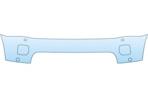 2015 LAND ROVER LR4 HSE BUMPER (WITH WASHERS AND SENSORS)