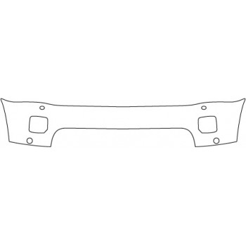 2015 LAND ROVER LR4 HSE LUX  Bumper (with Washers And Sensors)
