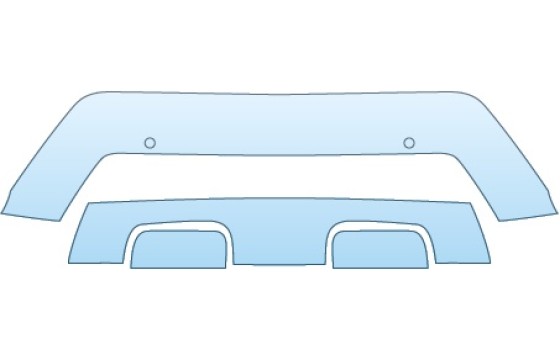 Precut PPF Kit – Clear Bra Paint Protection Film PAINT PROTECTION KIT - 2017 LAND ROVER RANGE ROVER SPORT AUTOBIOGRAPHY LOWER BUMPER - PRECUT PPF CLEAR BRA WRAP