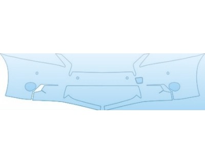 PAINT PROTECTION KIT - 2012 LEXUS GS 350 BASE BUMPER(WITH SENSORS) KIT - PRECUT PPF CLEAR BRA WRAP