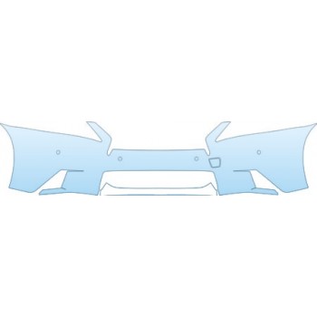 Precut PPF Kit – Clear Bra Paint Protection Film PAINT PROTECTION KIT - 2012 LEXUS GS 350 F SPORT BUMPER(SPORT WITH SENSORS) KIT - PRECUT PPF CLEAR BRA WRAP