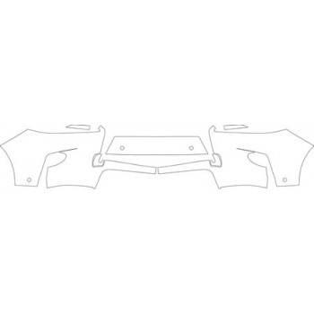 2013 LEXUS RX 350 BASE Bumper(with Sensors) Kit