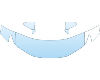 PAINT PROTECTION KIT - 2013 LEXUS ES 300H  HOOD FENDER AND MIRRORS KIT - PRECUT PPF CLEAR BRA WRAP