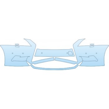 Precut PPF Kit – Clear Bra Paint Protection Film PAINT PROTECTION KIT - 2013 LEXUS LS 460 BASE BUMPER(WASHERS SENORS) KIT - PRECUT PPF CLEAR BRA WRAP