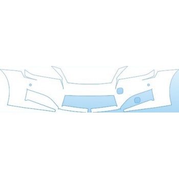 PAINT PROTECTION KIT - 2010 LEXUS IS F BASE BUMPER KIT - PRECUT PPF CLEAR BRA WRAP