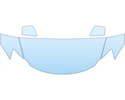 PAINT PROTECTION KIT - 2010 LEXUS IS F BASE HOOD FENDER MIRROR KIT - PRECUT PPF CLEAR BRA WRAP