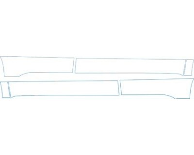 PAINT PROTECTION KIT - 2010 LEXUS RX 450H  ROCKERS DOORS KIT - PRECUT PPF CLEAR BRA WRAP