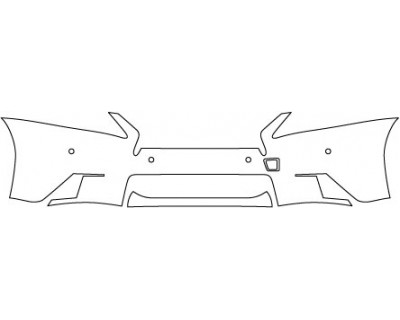 2014 LEXUS GS 350 F SPORT Bumper(sport With Sensors)