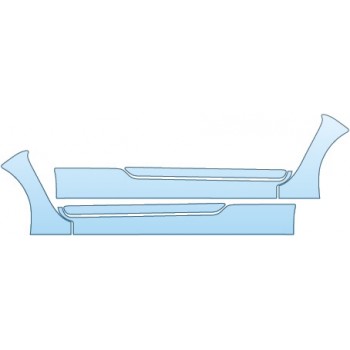 Precut PPF Kit – Clear Bra Paint Protection Film PAINT PROTECTION KIT - 2015 LEXUS RC F ROCKERS (DOES NOT FIT F SPORT) - PRECUT PPF CLEAR BRA WRAP