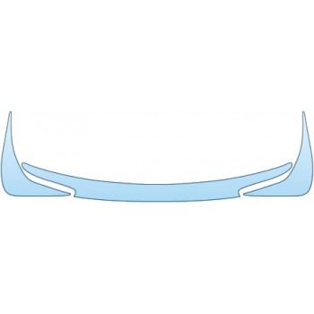 PAINT PROTECTION KIT - 2015 LEXUS RC F  LOWER BUMPER (DOES NOT FIT F SPORT) - PRECUT PPF CLEAR BRA WRAP