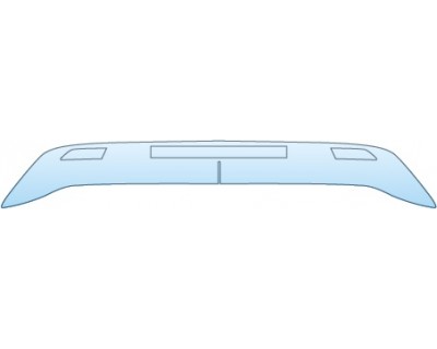 PAINT PROTECTION KIT - 2015 LEXUS GX 460 BASE SKID PLATE - PRECUT PPF CLEAR BRA WRAP