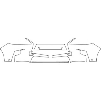 2014 LEXUS RX 350 BASE Bumper(30 Inch With Sensors)