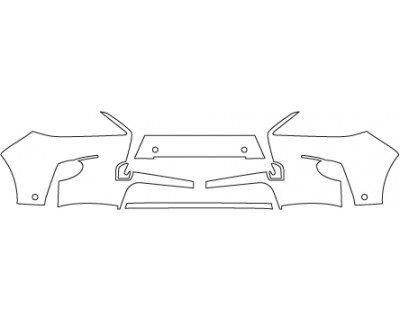 2015 LEXUS RX 350 HYBRID Bumper(30 Inch With Sensors)