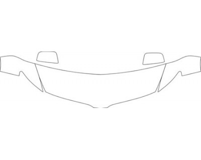 2012 LINCOLN MKX FWD  Hood Fender Mirrors Kit