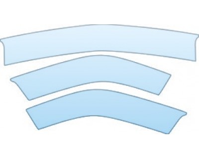 PAINT PROTECTION KIT - 2009 LINCOLN NAVIGATOR BASE LOWER BUMPER KIT - PRECUT PPF CLEAR BRA WRAP