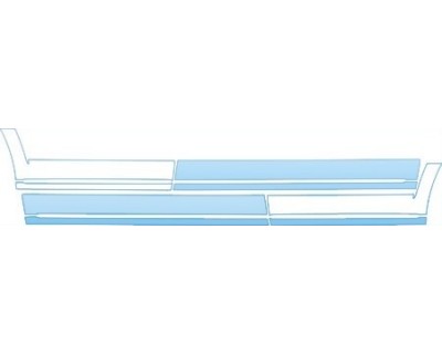 PAINT PROTECTION KIT - 2009 LINCOLN NAVIGATOR BASE DOORS KIT - PRECUT PPF CLEAR BRA WRAP