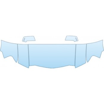 2009 LINCOLN NAVIGATOR BASE  Hood Fender Mirror Kit - PRECUT PPF CLEAR BRA WRAP